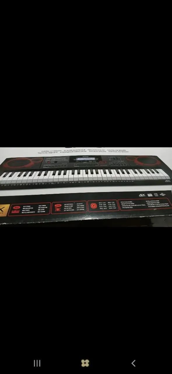 Teclado Cássio ctx-5000 proficional  com pezinho  - Foto 3