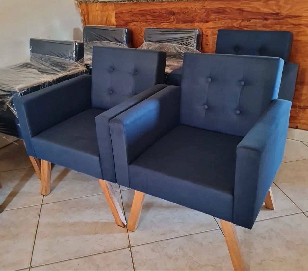 Poltrona azul