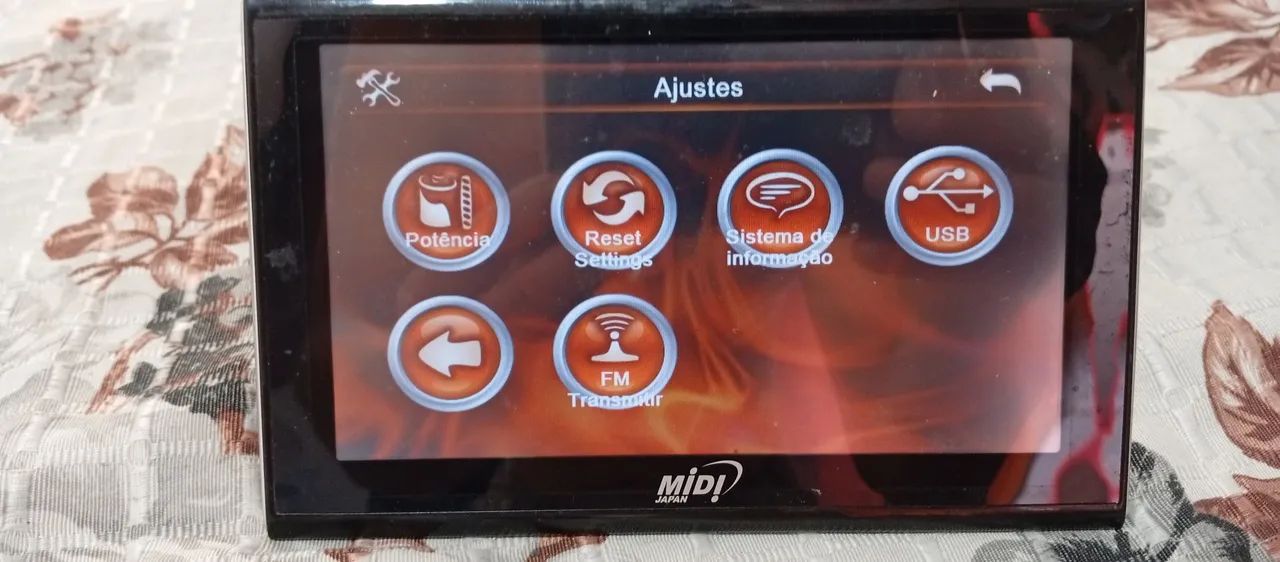 GPS com tv digital 7 polegadas bateria boa e carregando  - Foto 5