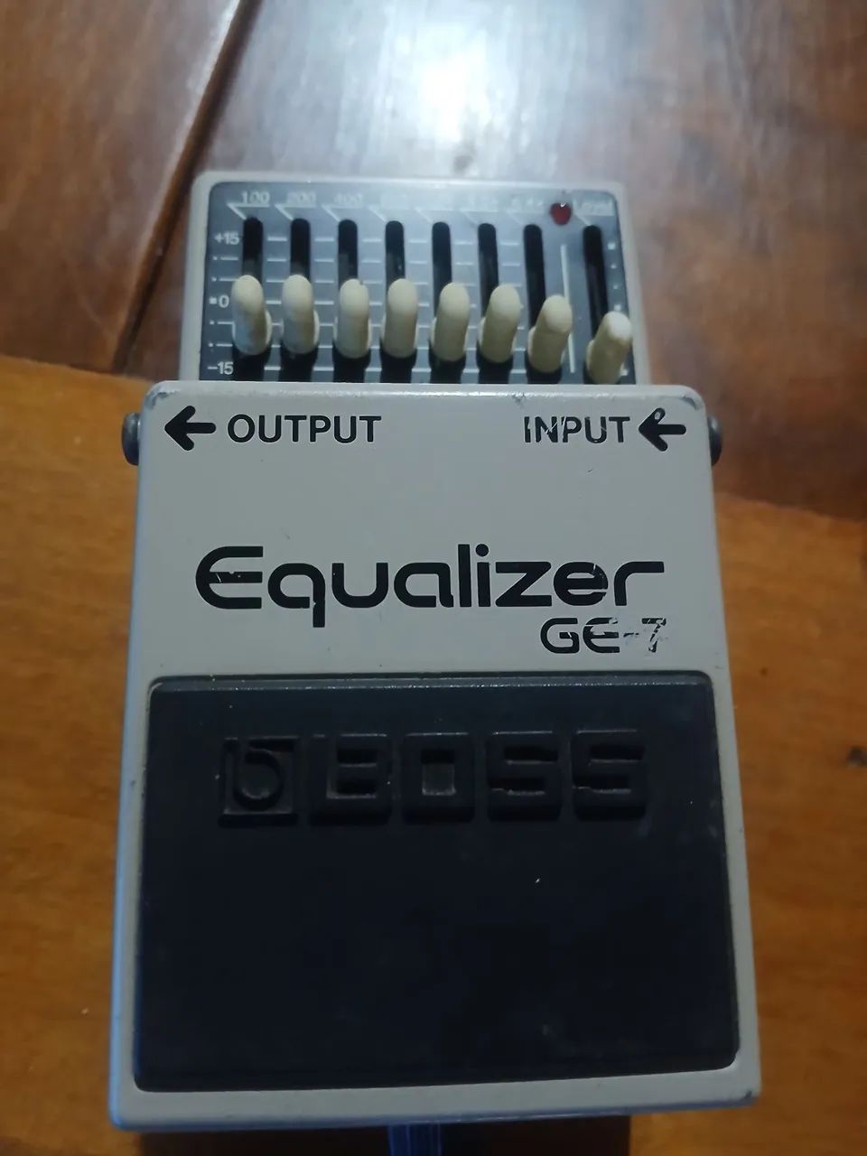 Pedal equalizer boss Ge7