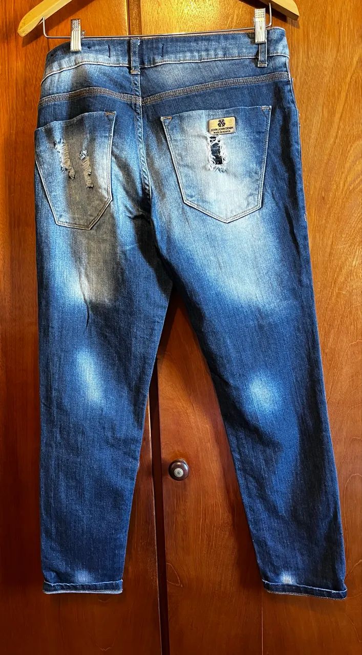 Calça feminina jeans JOHN JOHN - Foto 4