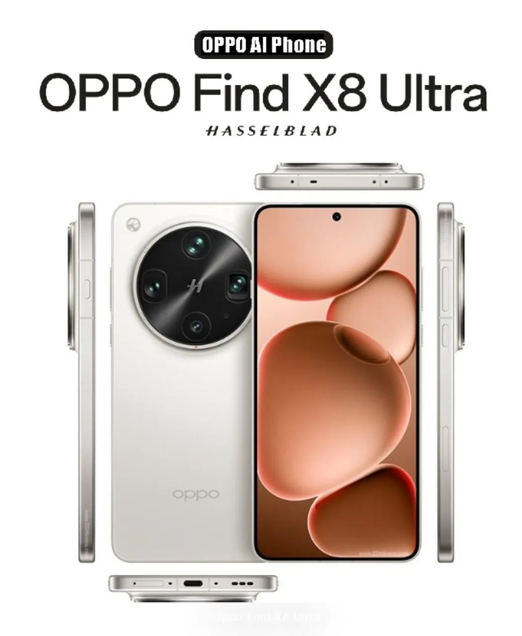 Oppo Find X8 Ultra 16GB 512GB 8Elite - Celulares e Smartphones