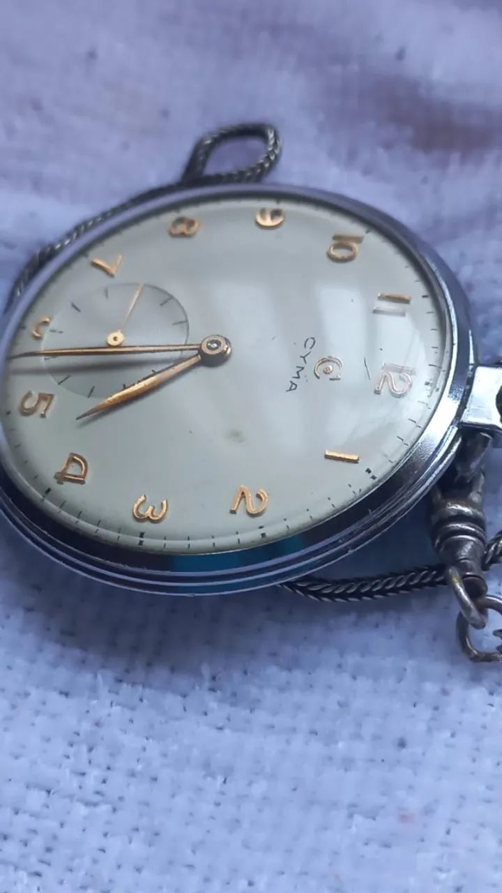 LÍNDO RELÓGIO VINTAGE DE BOLSO. !!! - Foto 3
