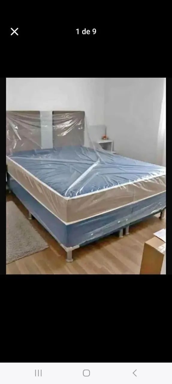 Cama box Queen super promocao - Foto 5