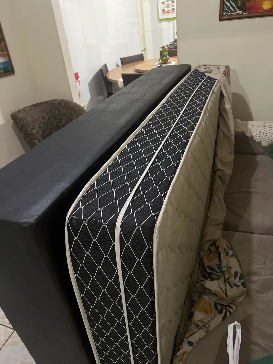 Cama box Solteirão molas  - Foto 4