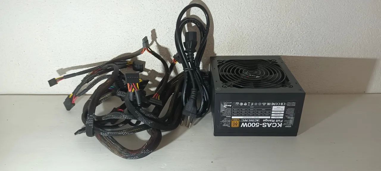 Fonte 500W 80plus bronze  - Foto 2