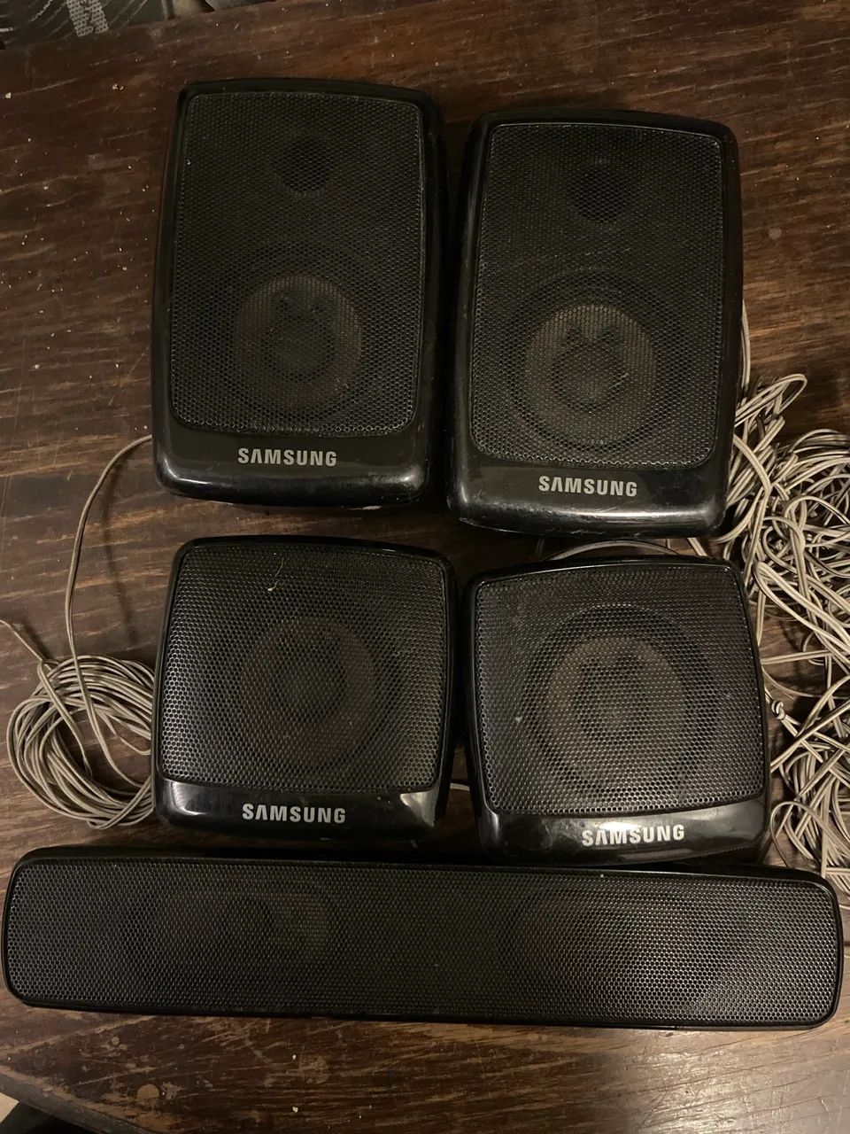 Conjunto 5 caixas Samsung 