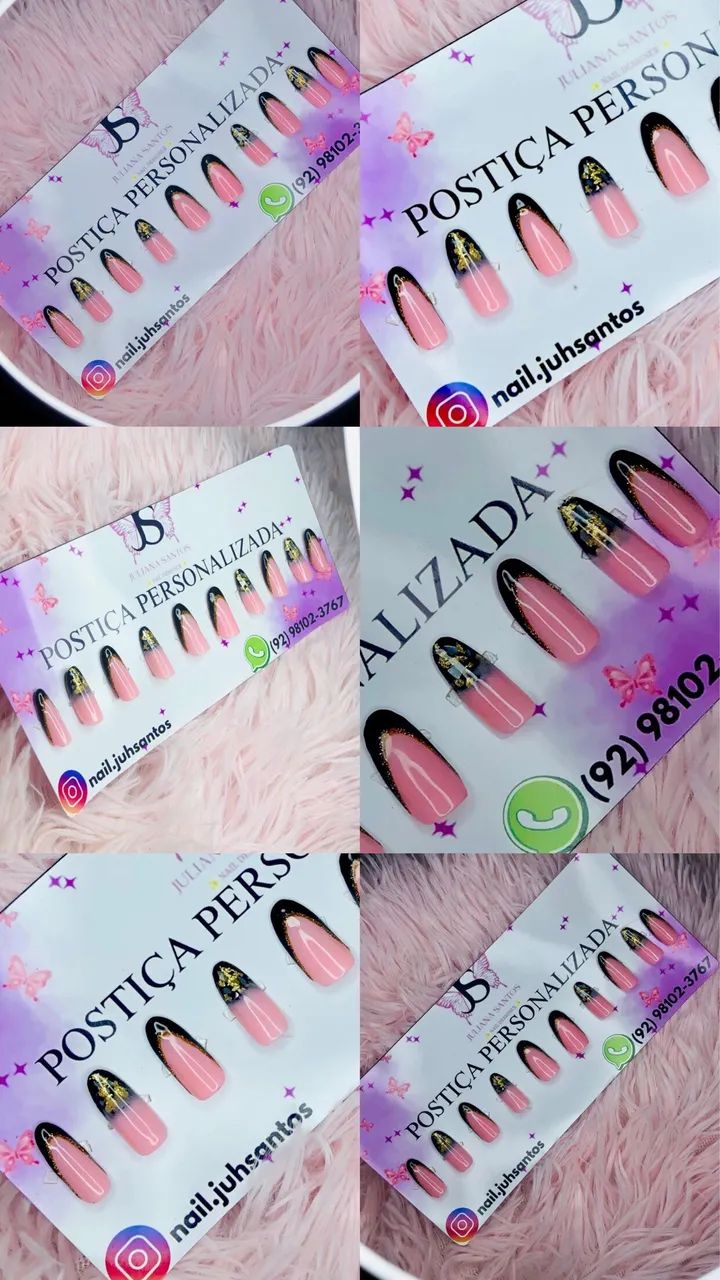 POSTIÇA PERSONALIZADA~SOB ENCOMENDA - Foto 4