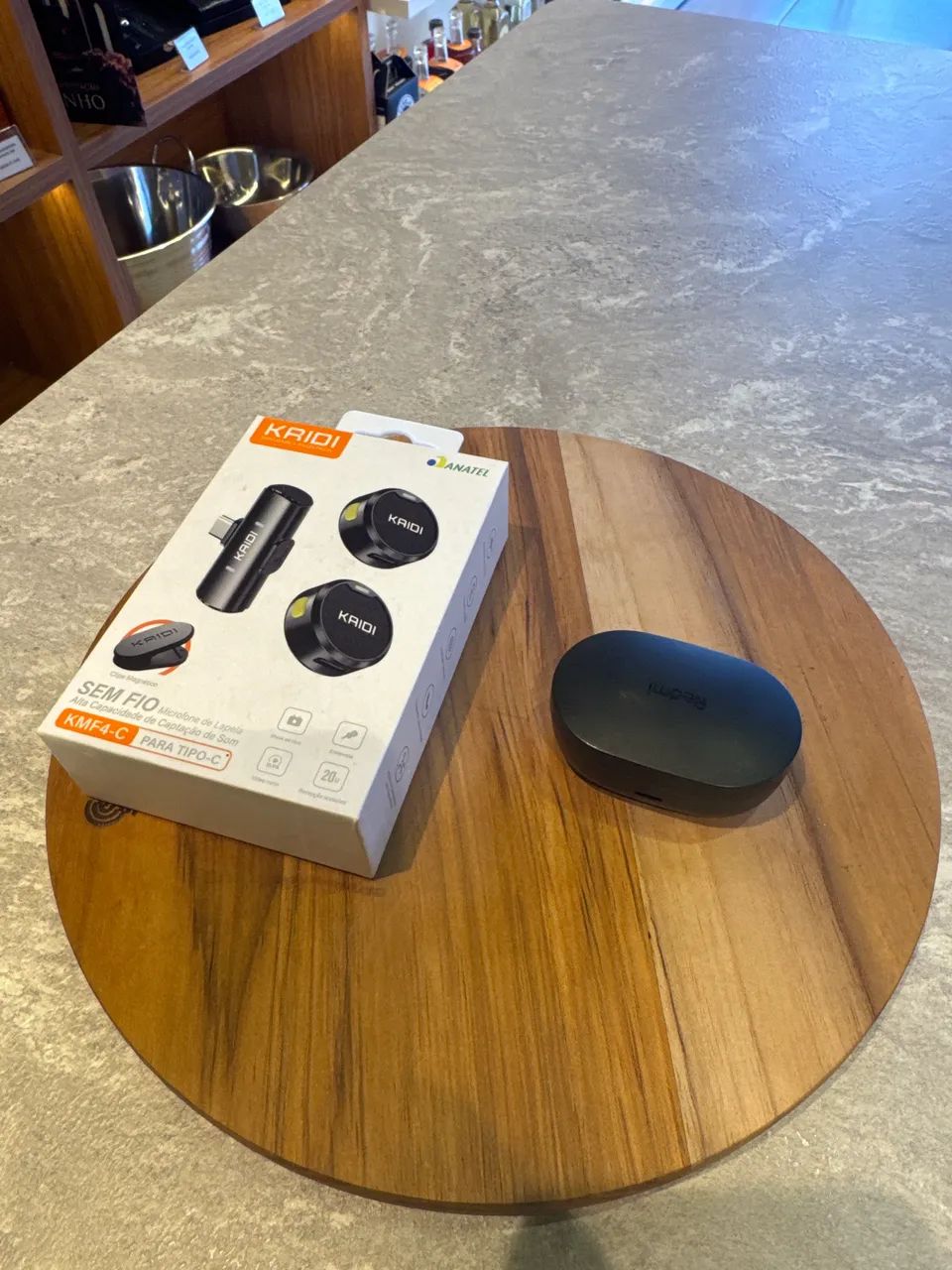 Microfone Lapela / Fone de ouvido 