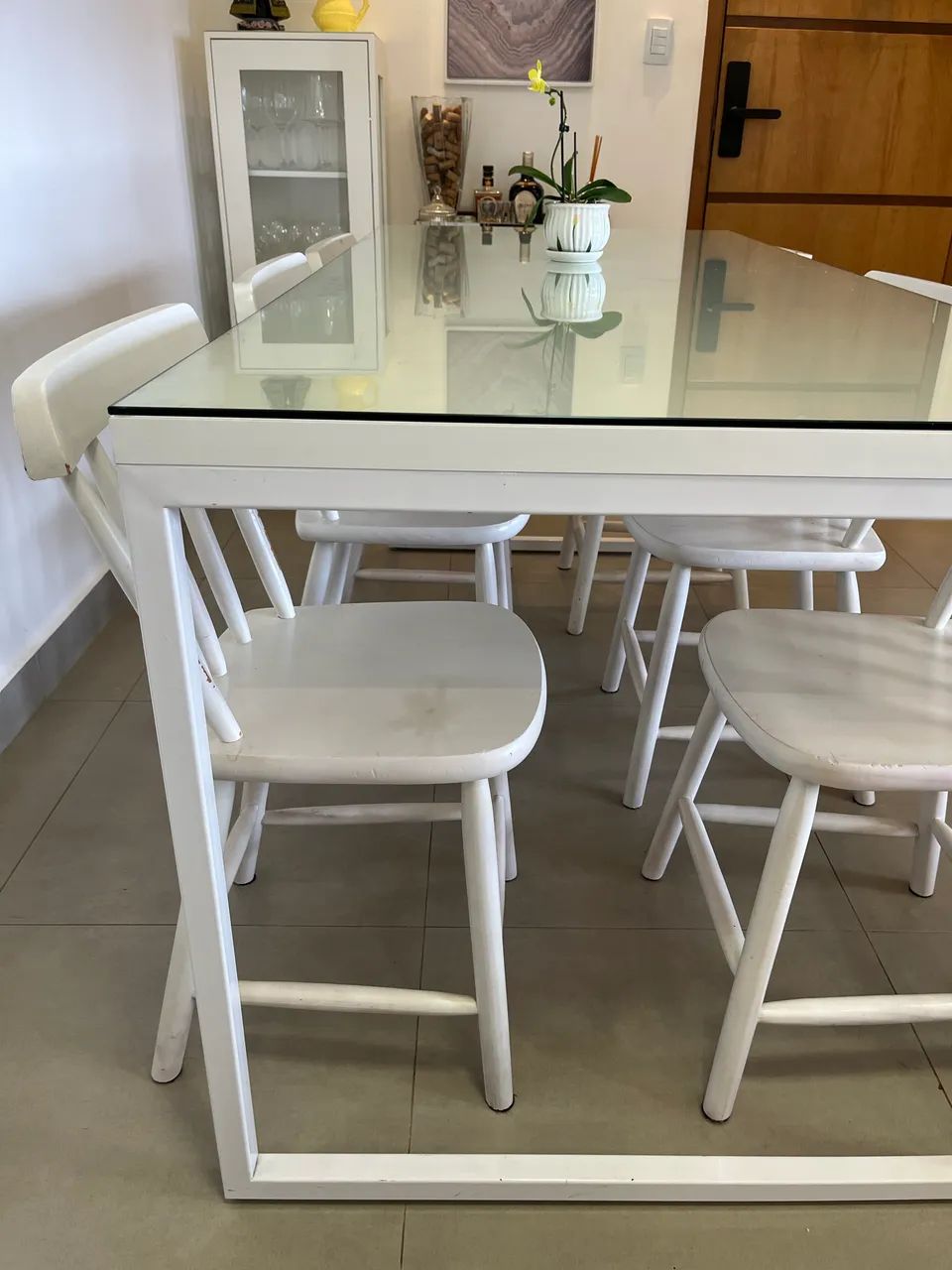 Jogo de mesa com 6 cadeiras tok Stok - Foto 2