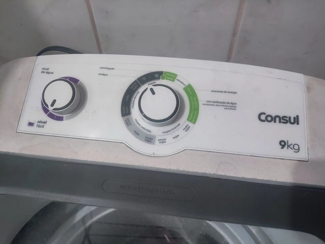 Máquina de lavar Consul 9 kilos usada - Foto 3