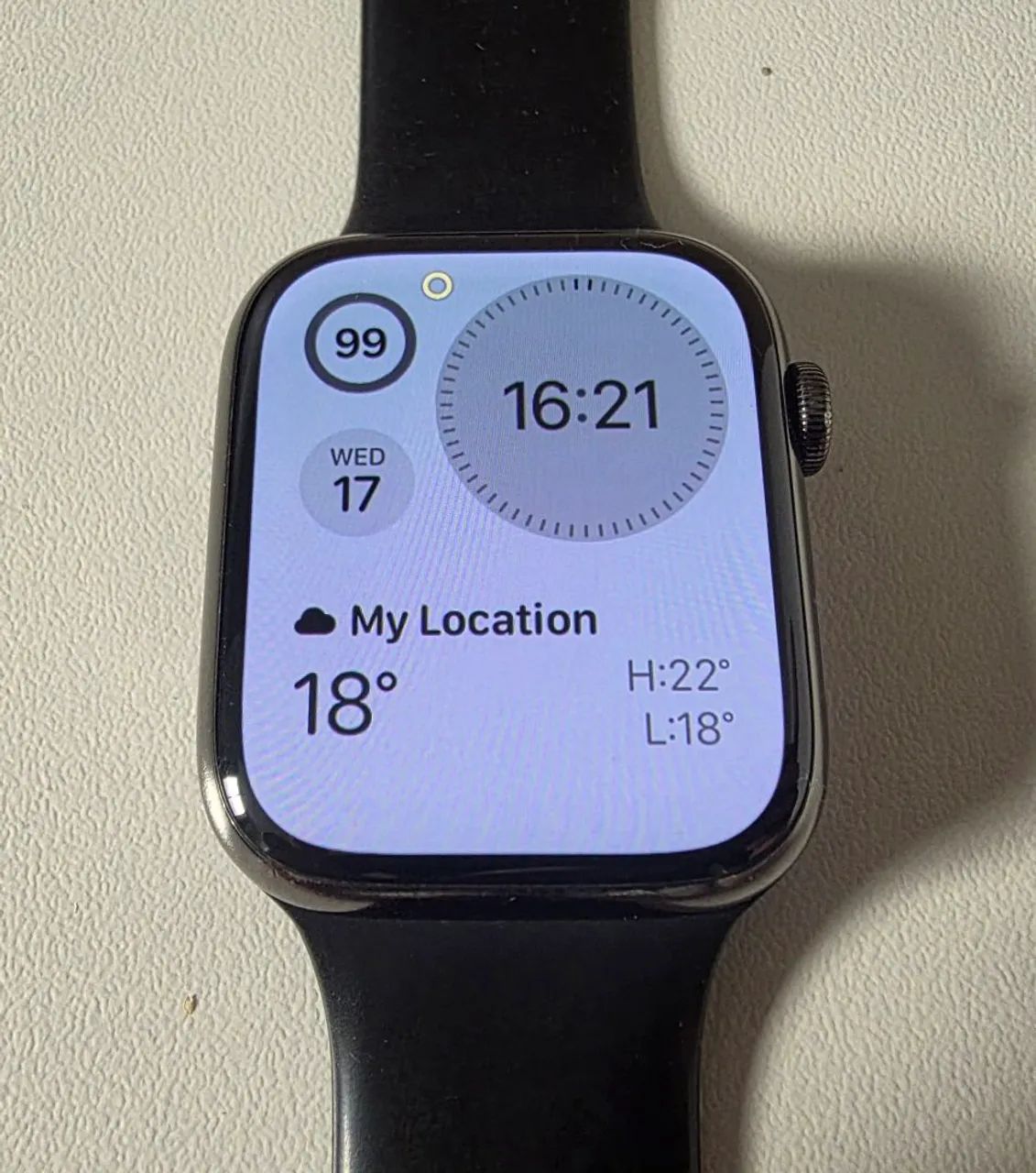 Apple Watch series 9 AÇO INOXIDÁVEL (45mm), Vidro de Safira, Lte + 11 Pulseiras-Impecável - Foto 3
