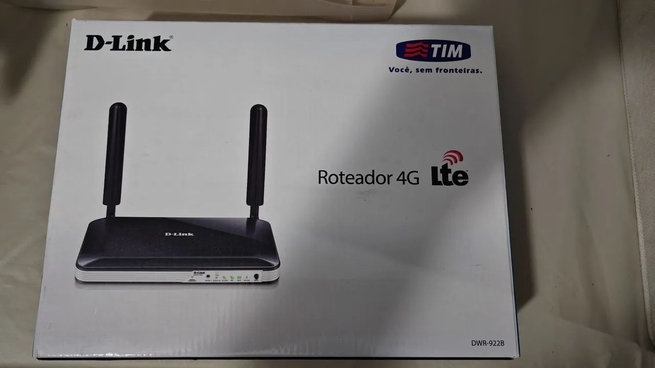 Modem roteador Wifi 4G+ D-Link
