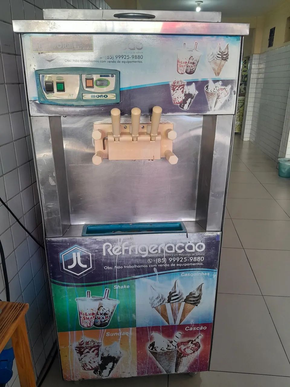 Máquina de sorvete expresso 