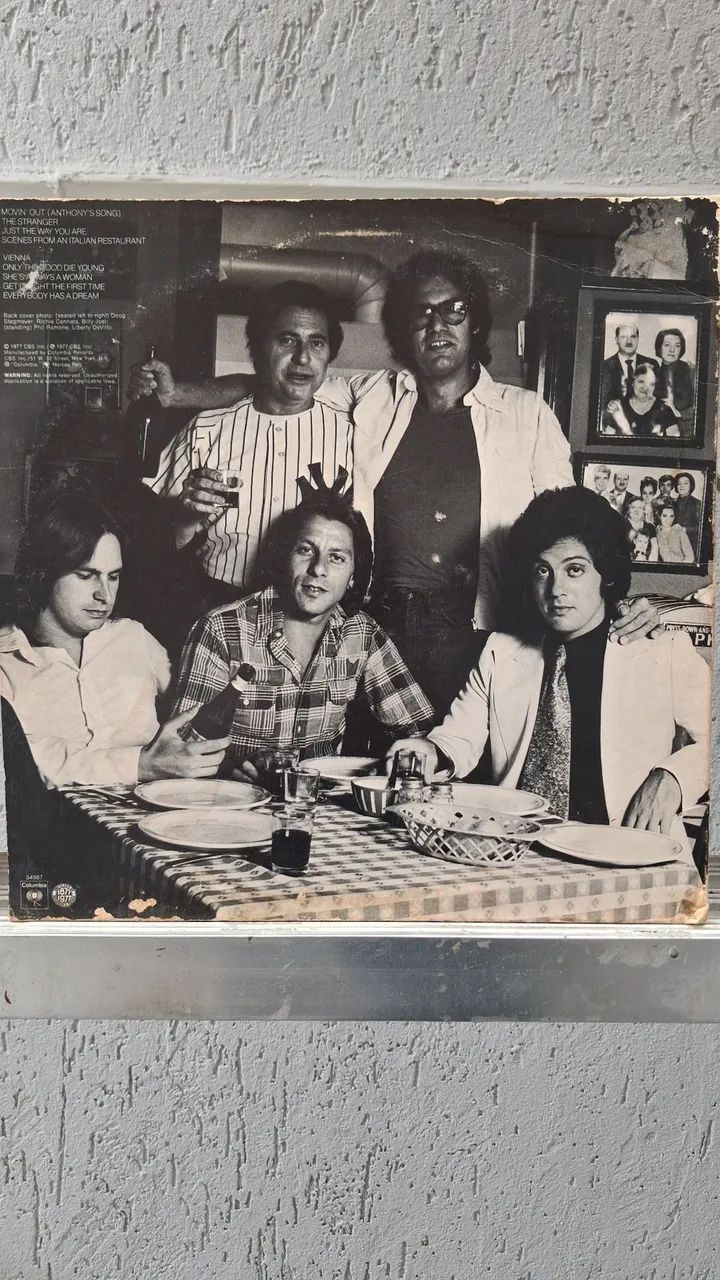 Vinil Billy Joel (prensado EUA) - Foto 2