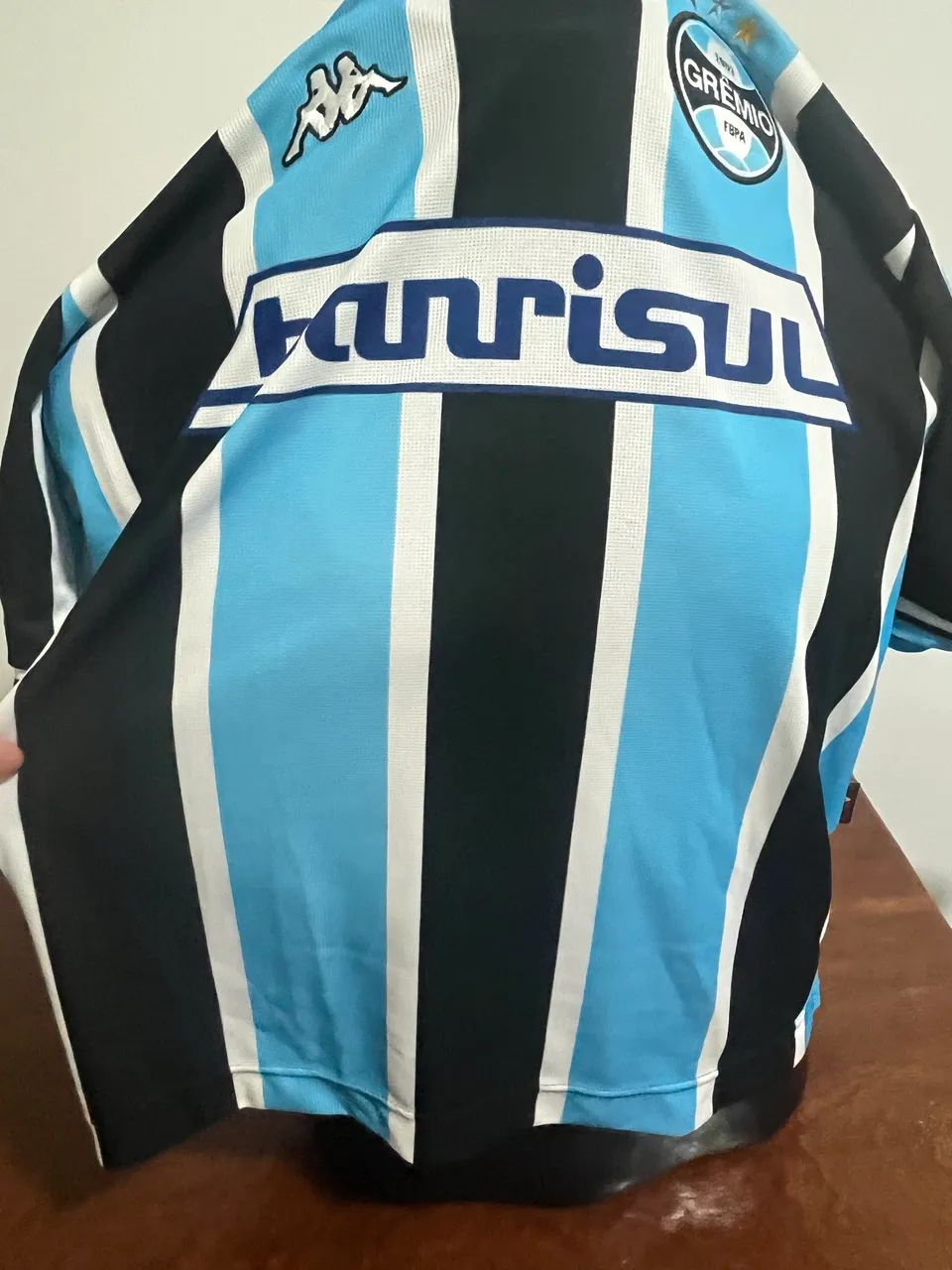 Camisa Grêmio Kappa 2002 Muito Conservada Tamanho G - Foto 4