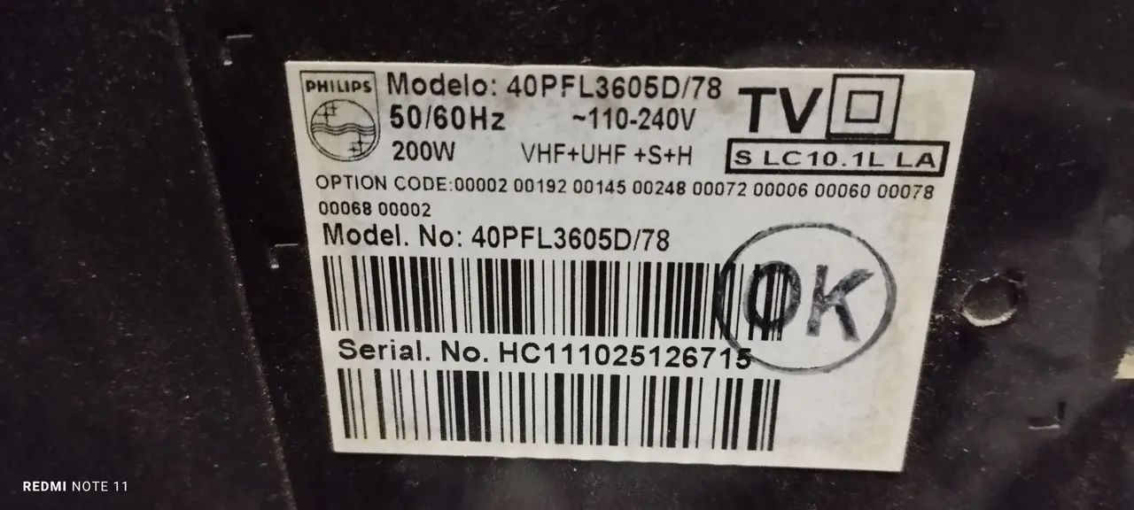 **Aceito oferta** TV Philips 40 polegadas LCD - Foto 3