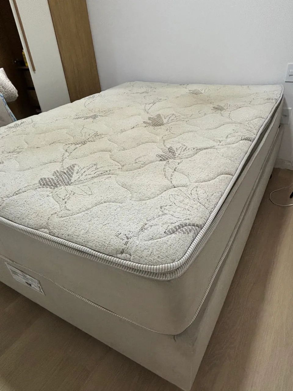 Cama de Casal Gazin Diamante Molas Ensacadas  - Foto 4