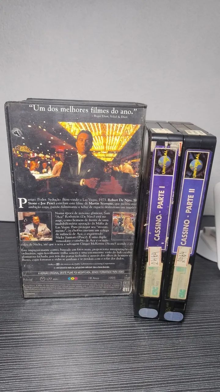VHS CASSINO legendado  - Foto 2
