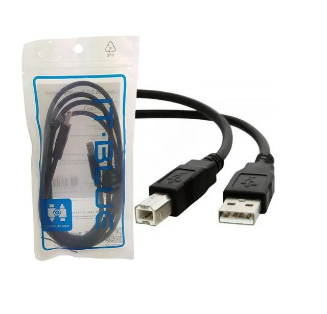 Cabo Usb para Impressora 1,8m It-Blue - Foto 5