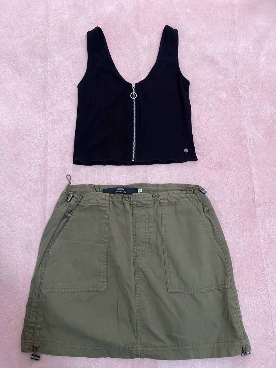 Mini saia PP + 3 blusas YouCom 