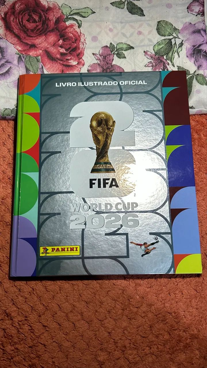 Álbum da copa 2026 Prata capa dura