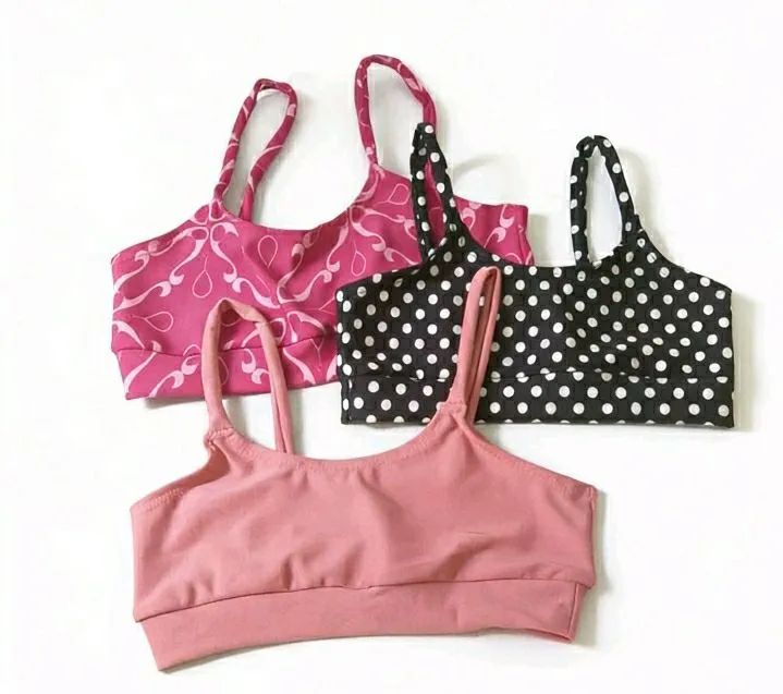 TOP INFANTIL MENINA KIT COM 3  - Foto 4