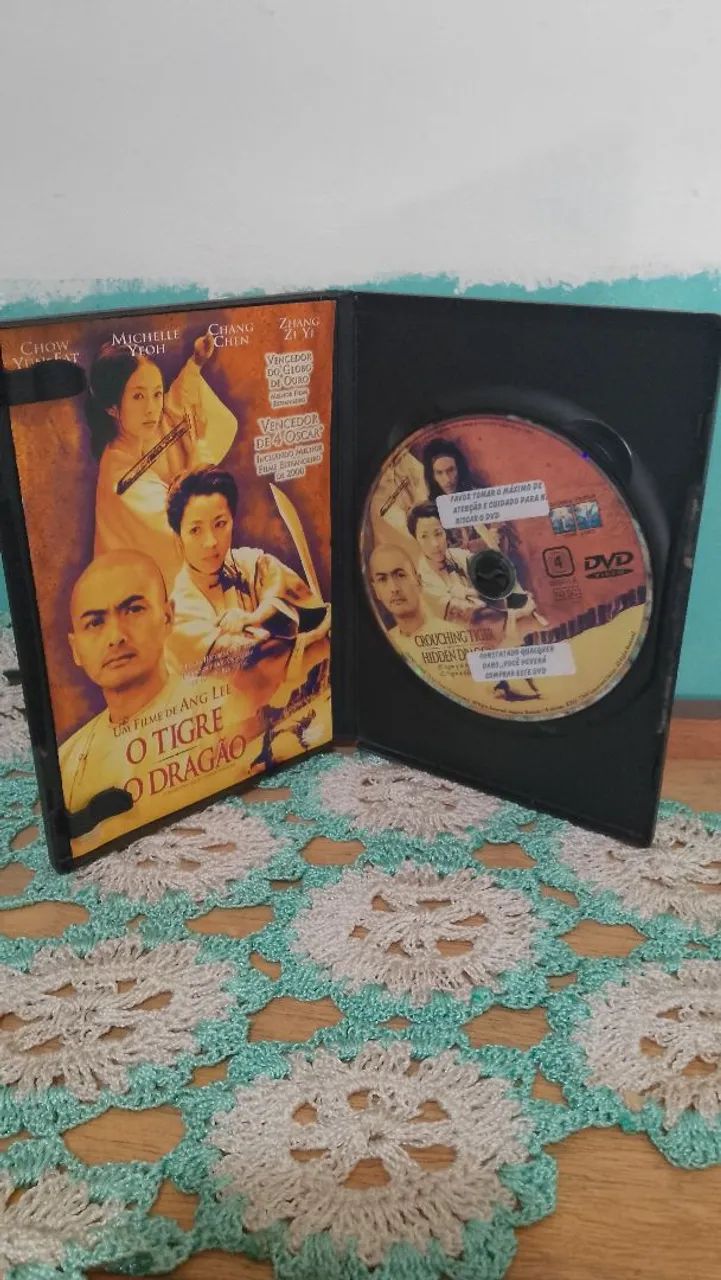 DVD O Tigre e o Dragão - Original (Ang Lee) - Foto 2