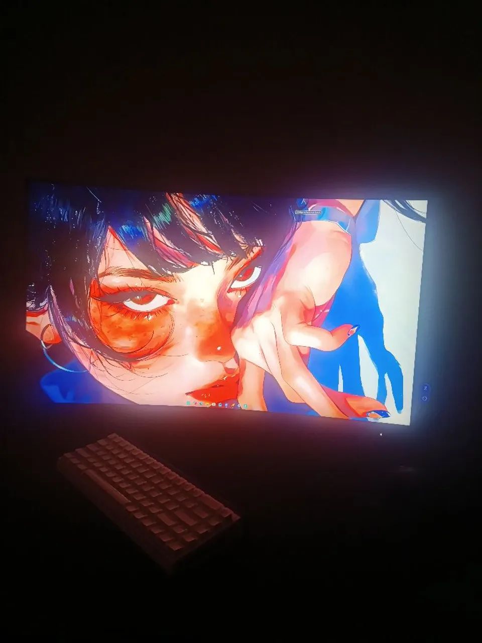 Monitor 32 polegadas 180hz 0.5 ms na caixa 