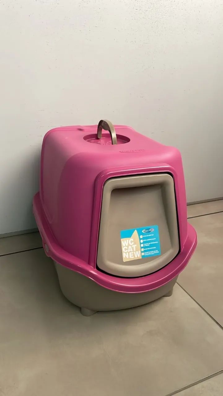 Banheiro Fechado para Gatos (caixa areia)
