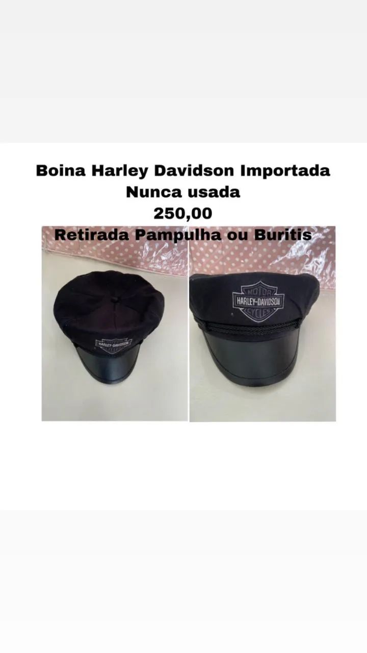 Boina Original Harley Davidson - Nunca Usada  - Foto 2