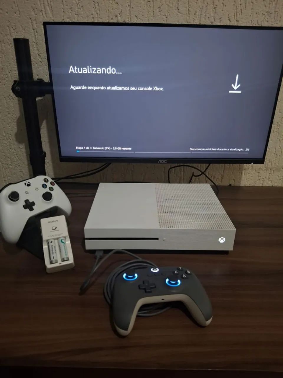 Xbox One S 1TB + Controle 8BitDo - Foto 2