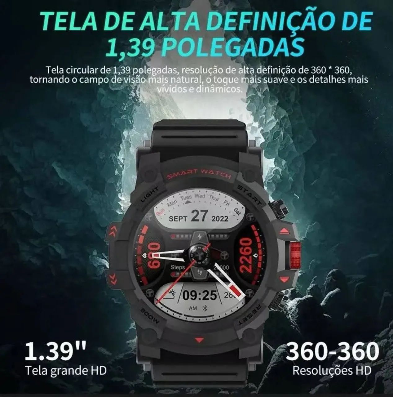 Smartwatch com gps - Foto 4