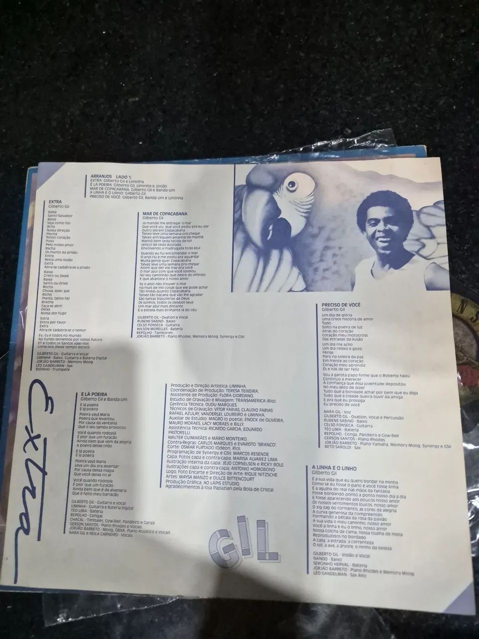 LP Vinil Gilberto Gil -  Extra ed. 1983 - Foto 5