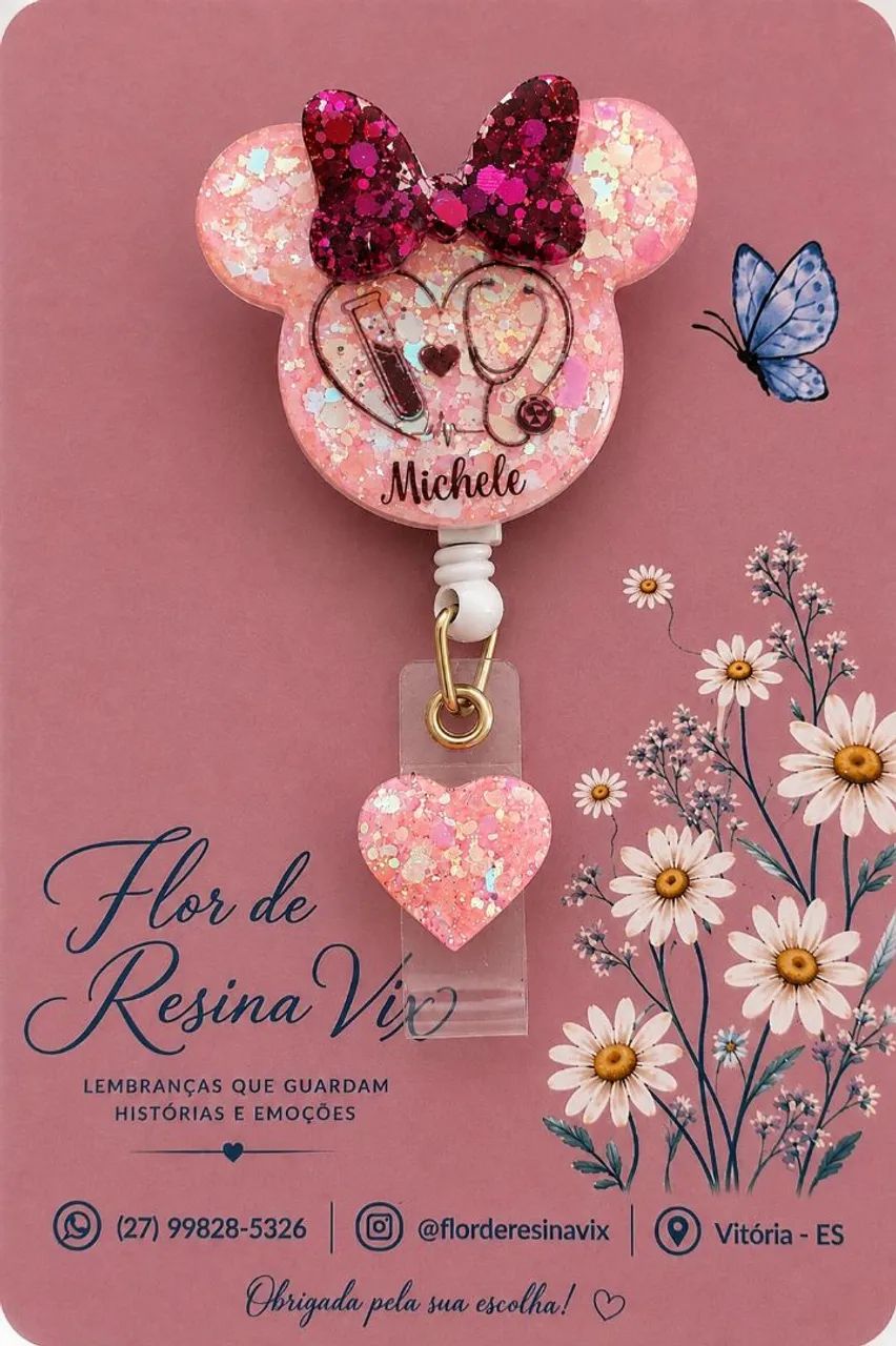 Crachá Personalizado em Resina - Foto 3