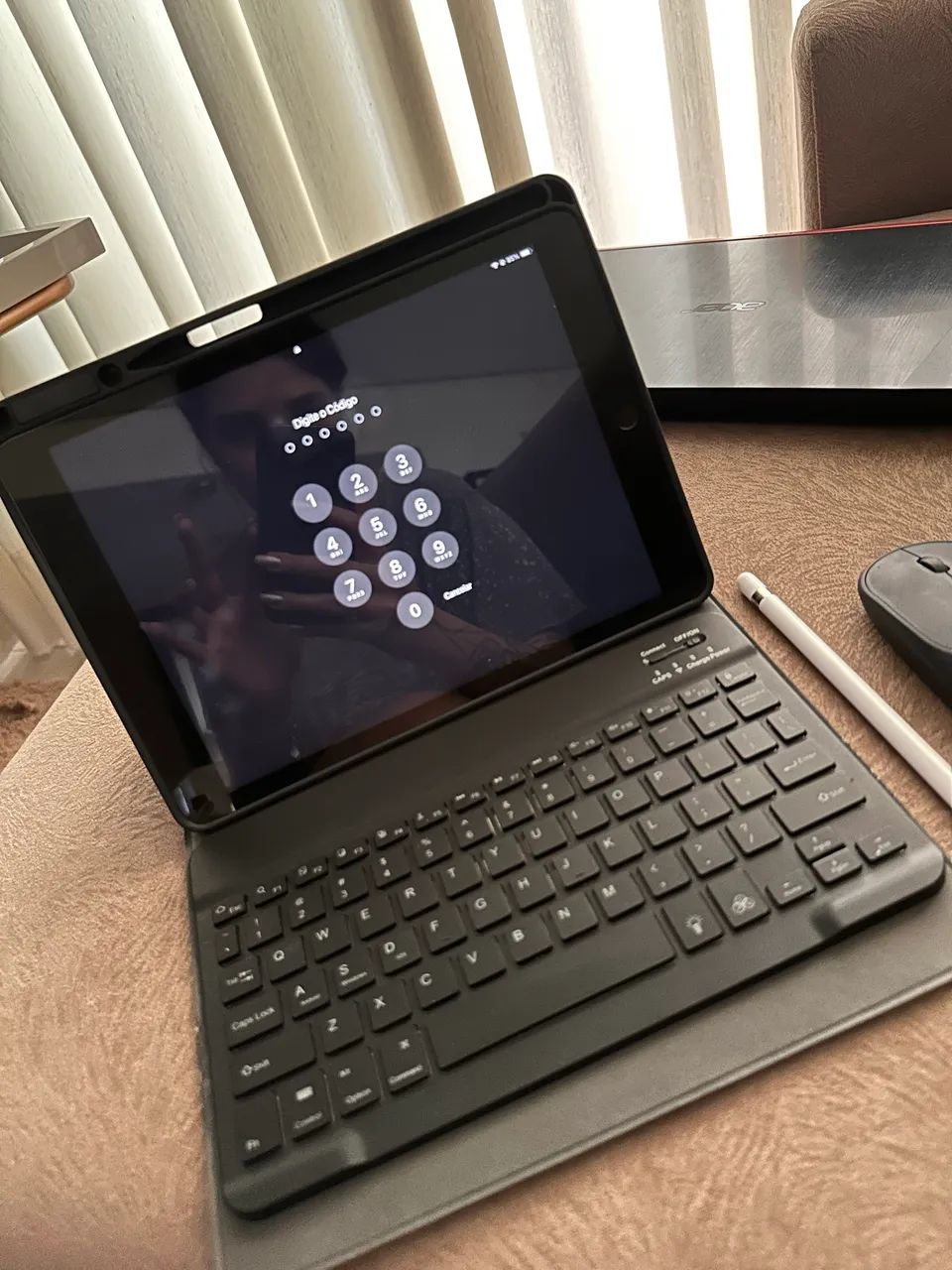 iPad 9 geração com Apple Pencil keyboard mouse - Tablets e E