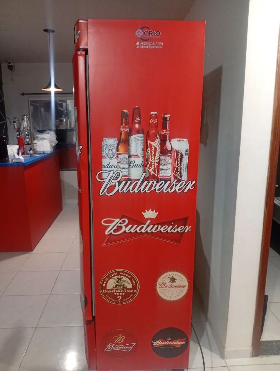 Freezer vertical da Budweiser  - Foto 3