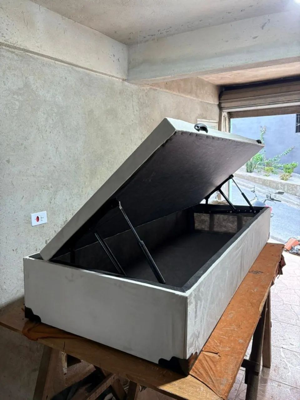 Cama baú solteiro+colchão - Foto 2