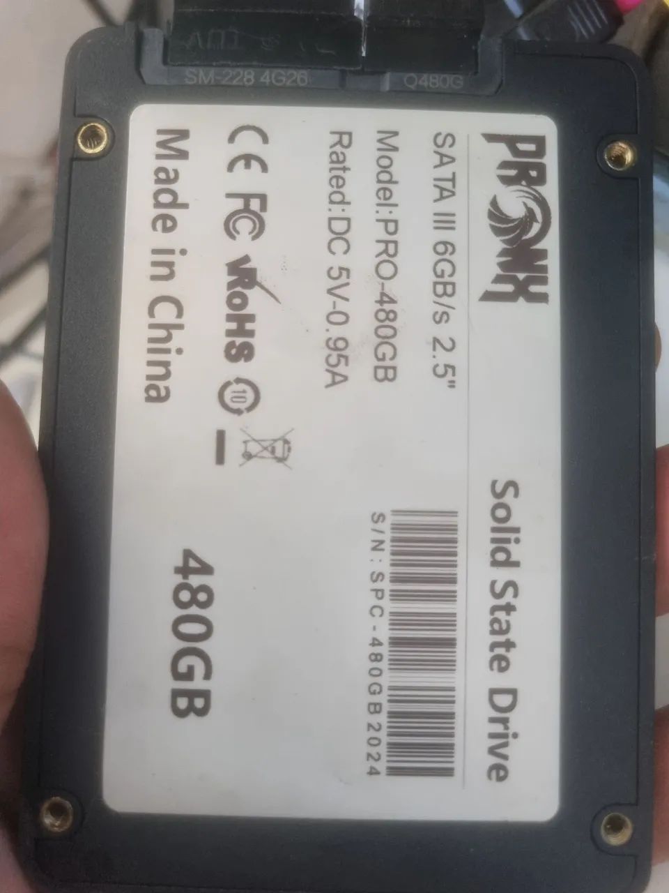 SSD SATA 480GB