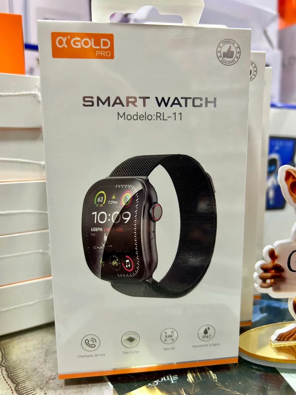 Relógio Smart Gold RL Séries Top! - Foto 2