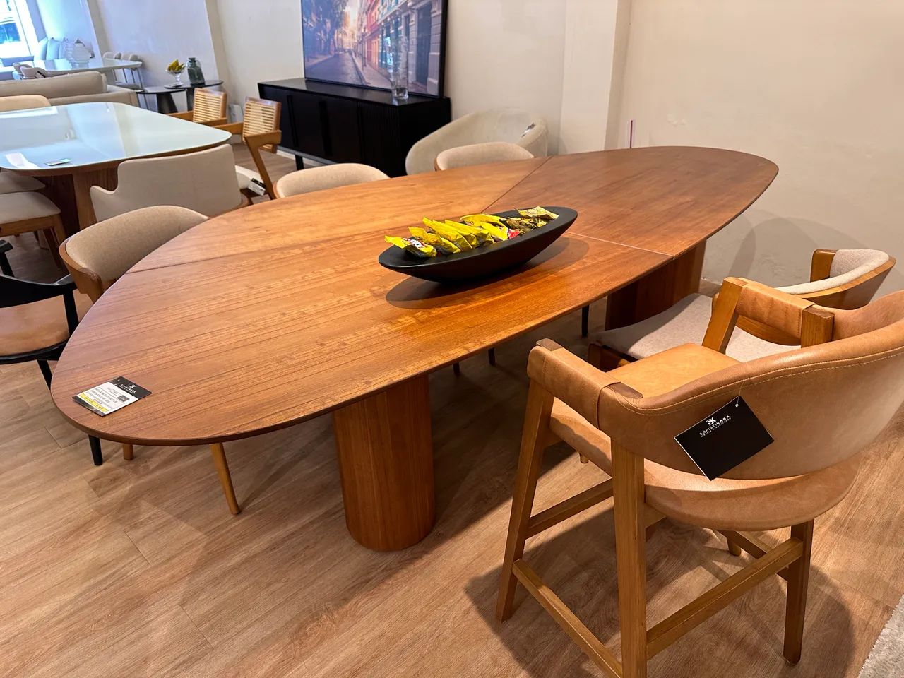Mesa de jantar Orgânica em Madeira  - Foto 5