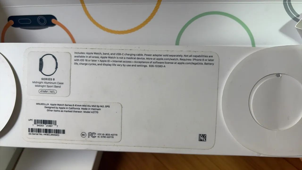 Apple Watch série 8 97% bateria  - Foto 3