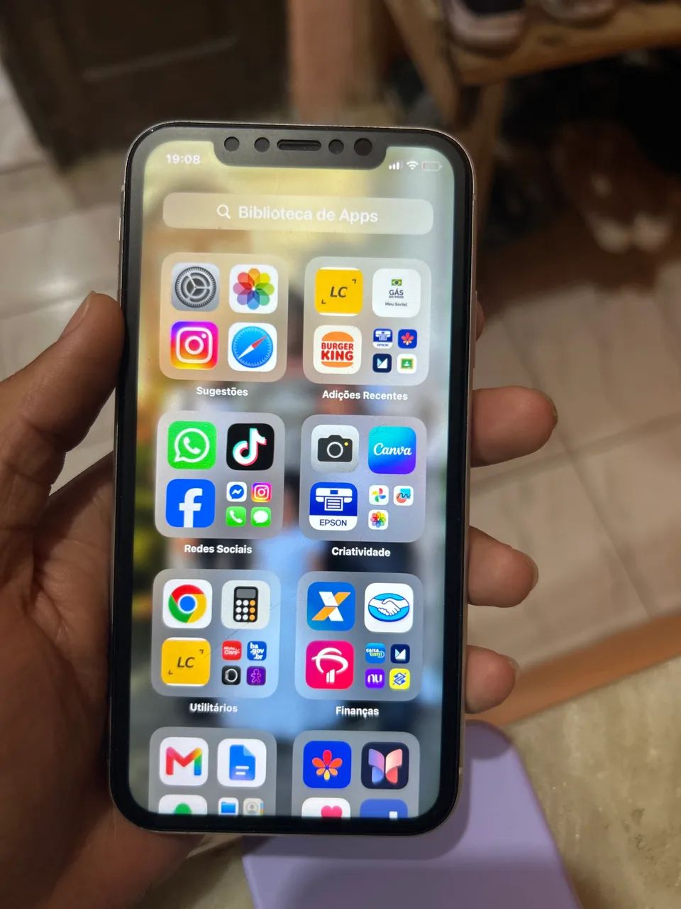 iPhone XR Branco 64 g - Foto 3