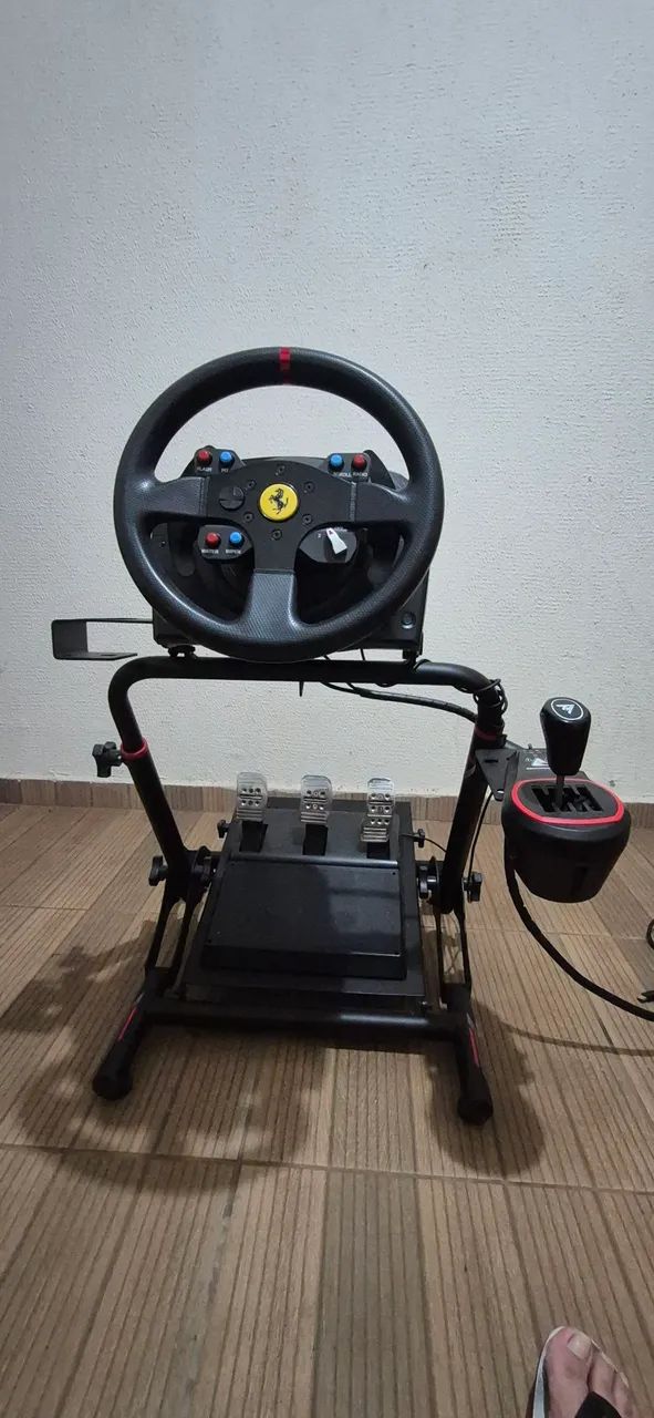 Cockpit Sim Racing Completo Thrustmaster TS-PC + Ferrari + TH8S - Foto 2
