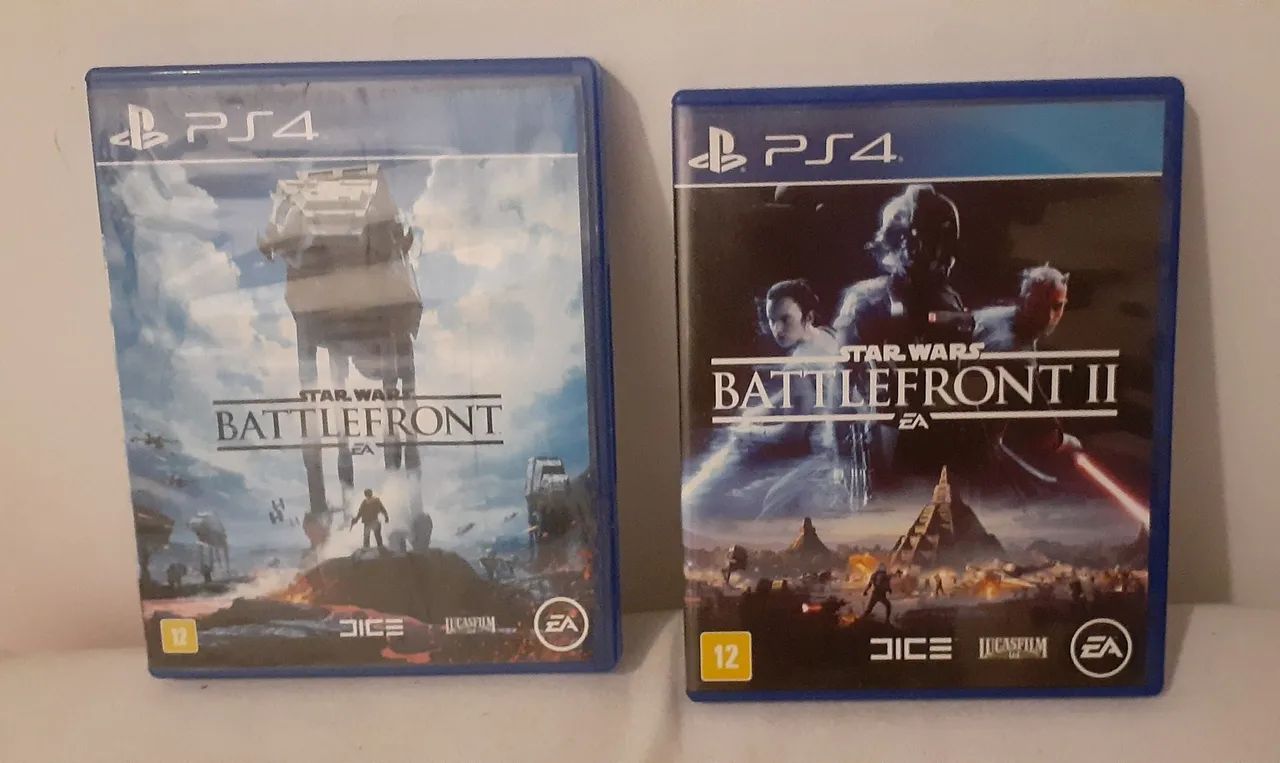 PS4 - Star Wars BATTLEFRONT 1 e 2 - Originais. Kit com 2 JOGOS.