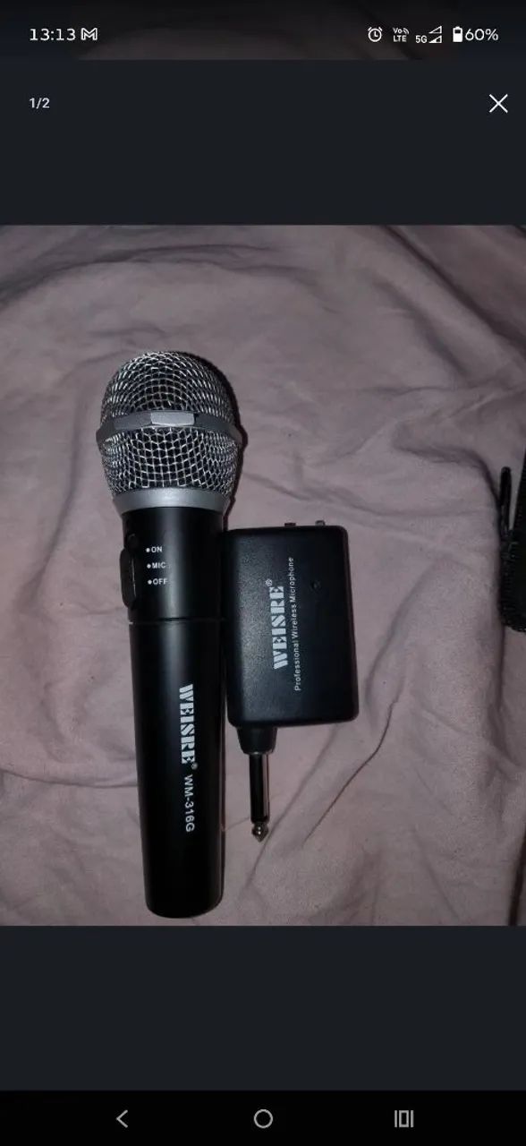 Microfone sem fio