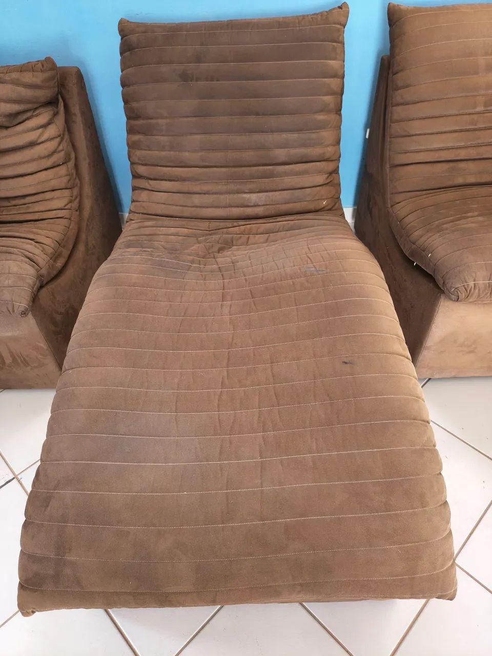 Sofá modulado completo chaise longue  - Foto 4