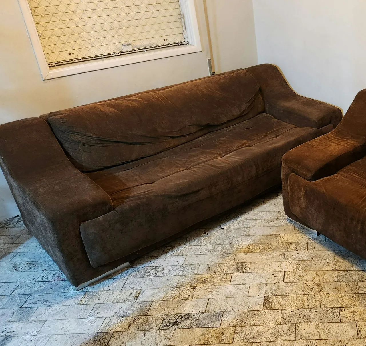 Sofá 3 Lugares Semi Novo