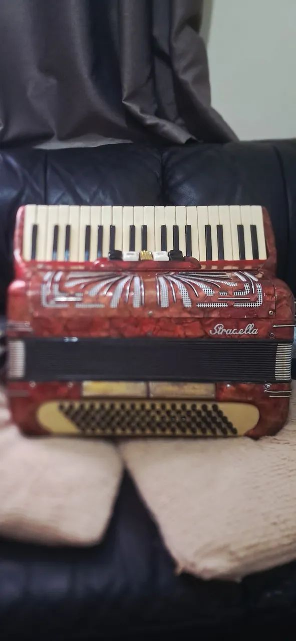 Acordeon stradella 80 baixos