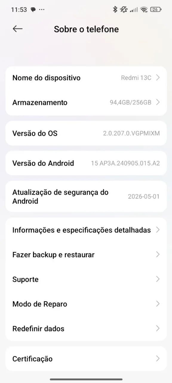 Celular Redmi 13 C - 256gb - Foto 3